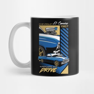 Vintage El Camino Car Mug